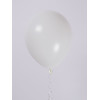 Шар ПАСТЕЛЬ, белый – 30 см