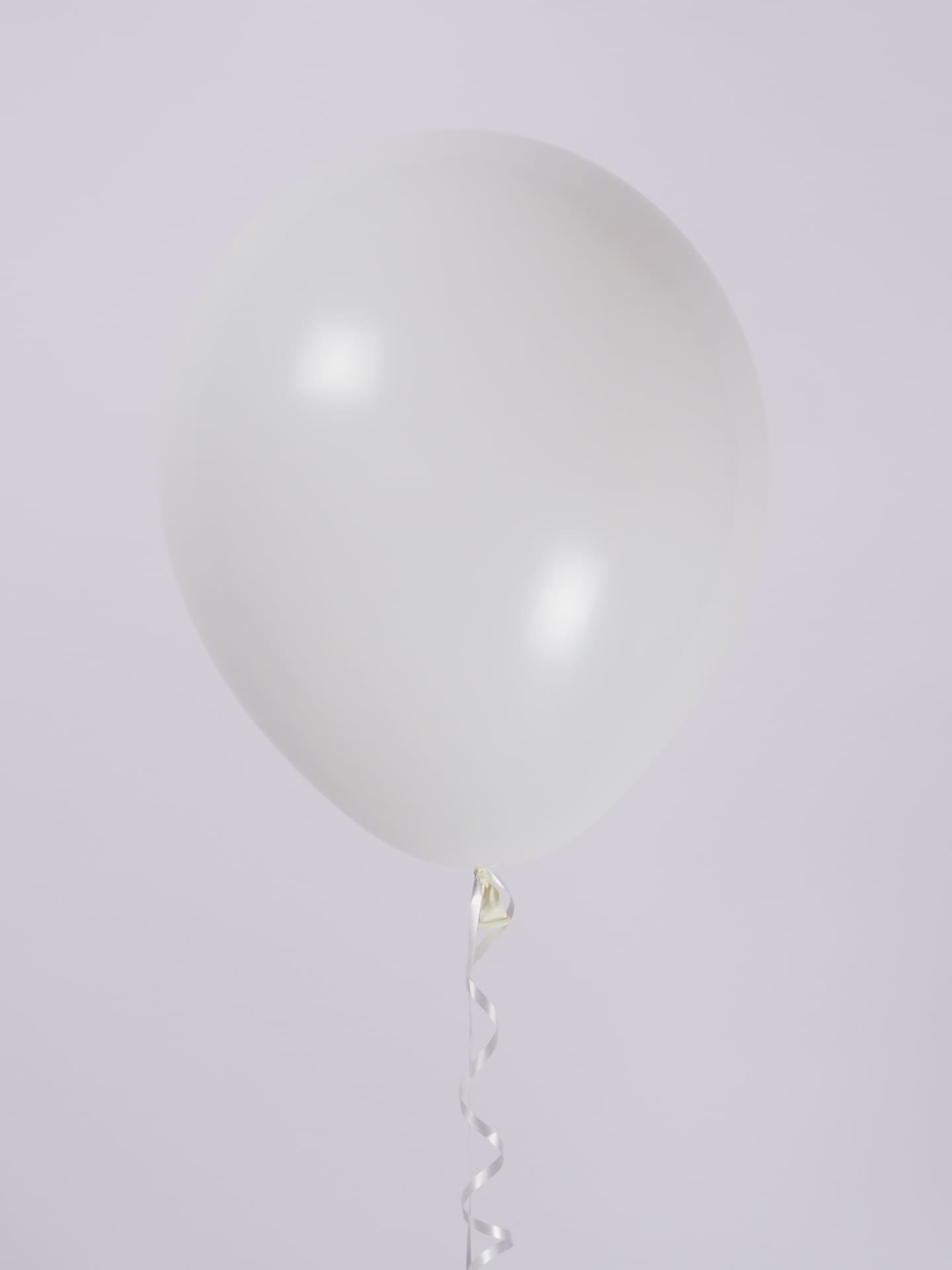 Шар ПАСТЕЛЬ, белый – 30 см