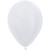 Шар ПЕРЛАМУТР, белый – 30 см