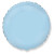 Шар КРУГ голубой