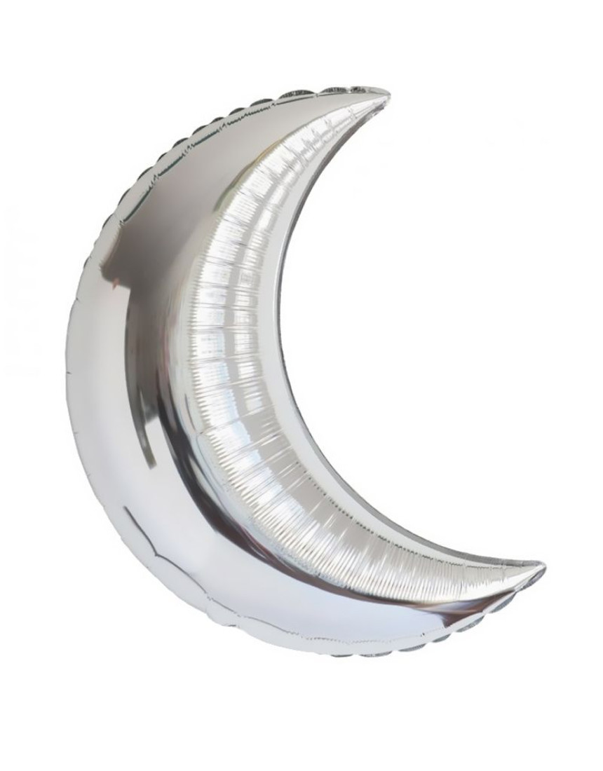 Шар ПОЛУМЕСЯЦ серебро Шар ПОЛУМЕСЯЦ серебро