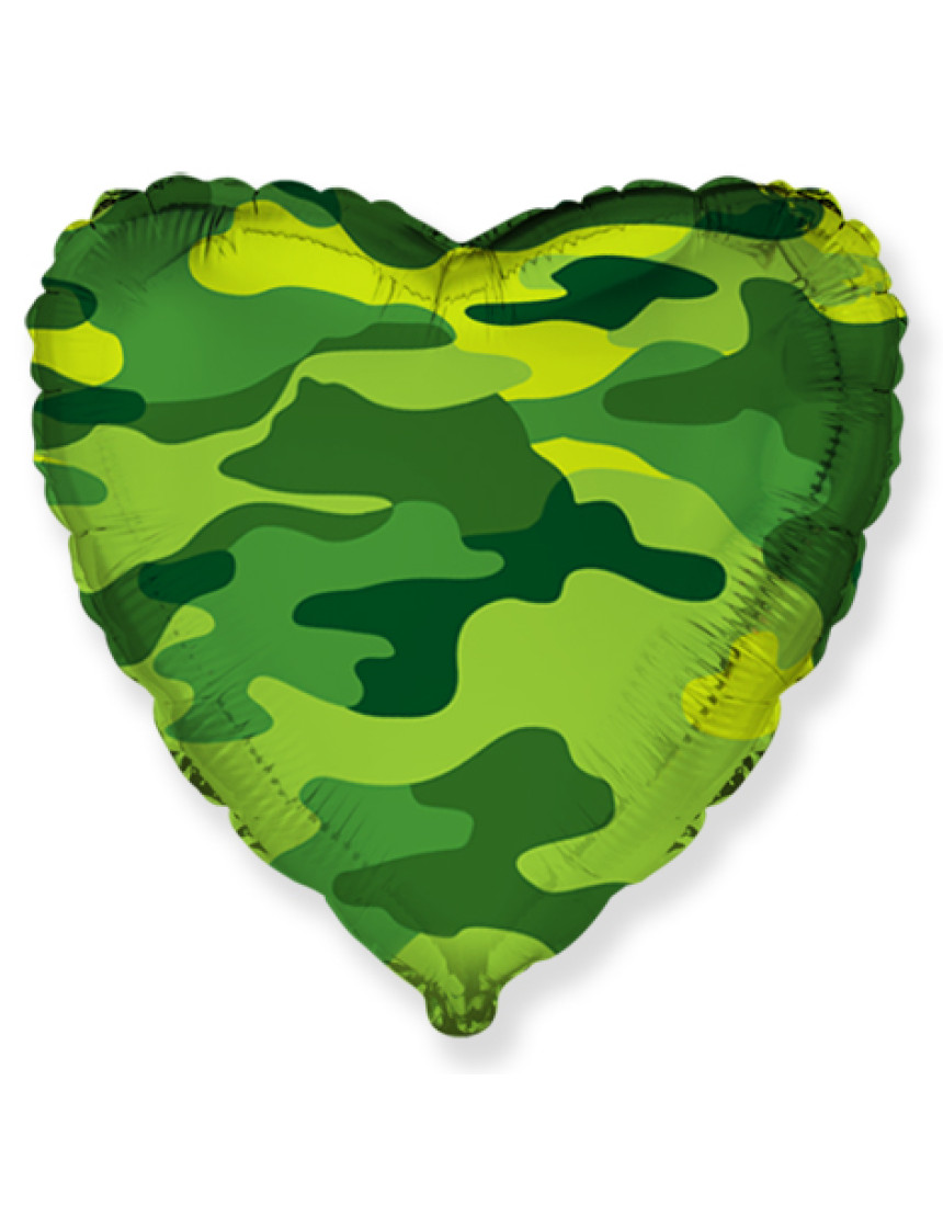 Шар СЕРДЦЕ камуфляж Шар СЕРДЦЕ камуфляж