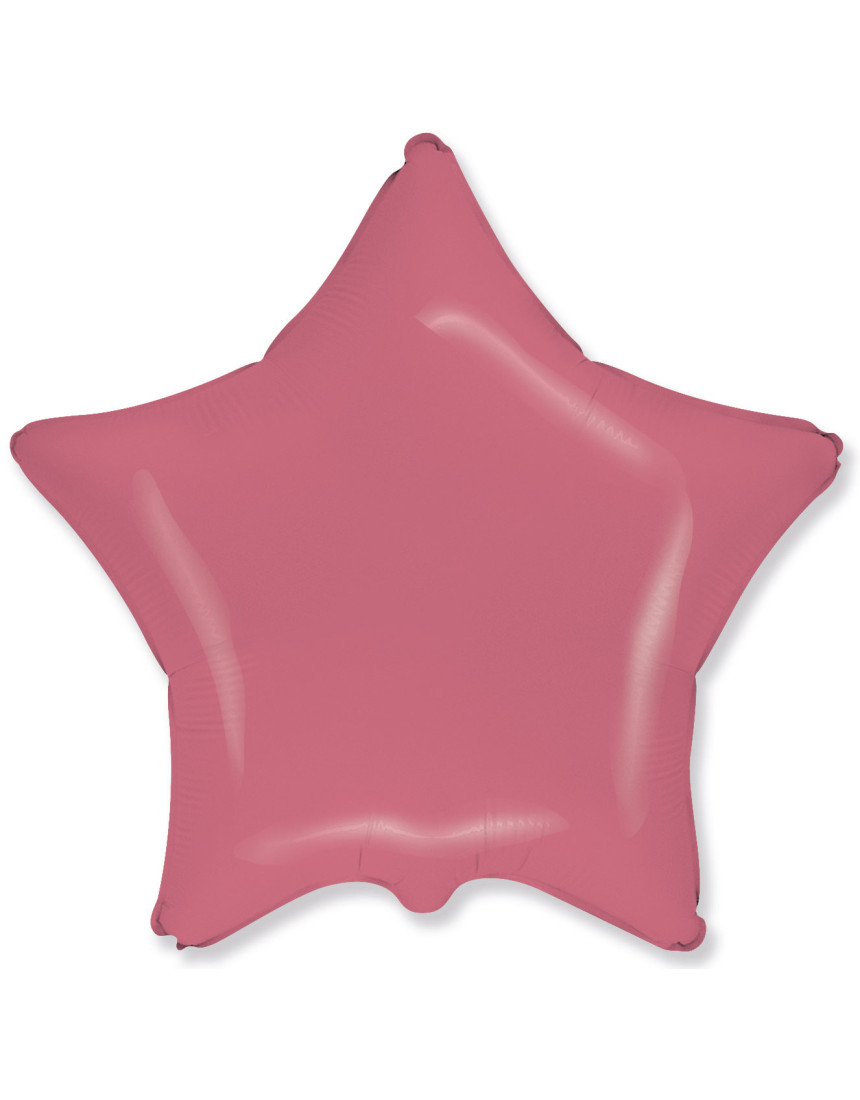 Шар ЗВЕЗДА малиновый Шар ЗВЕЗДА малиновый