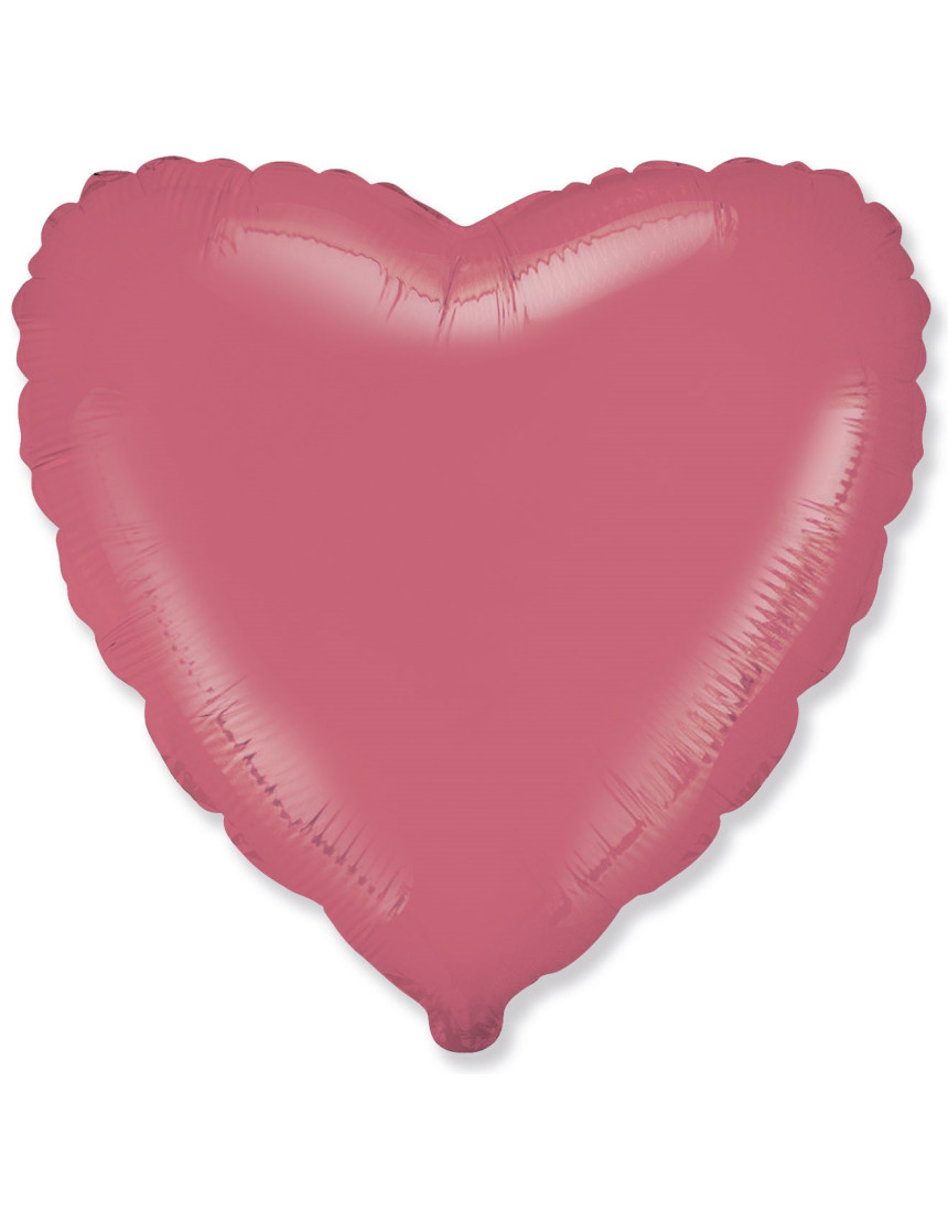 Шар СЕРДЦЕ малиновый Шар СЕРДЦЕ малиновый
