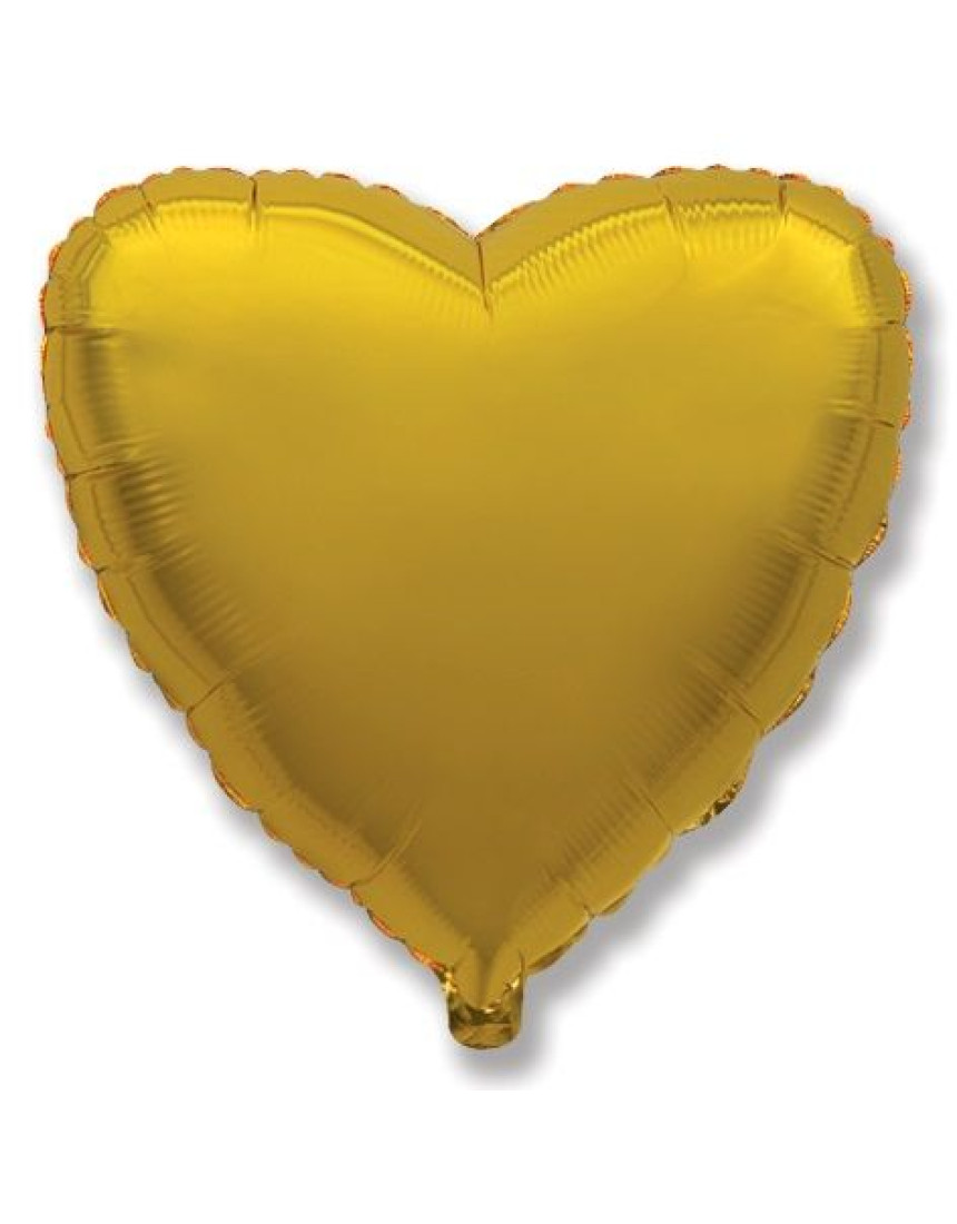 Шар СЕРДЦЕ золото Шар СЕРДЦЕ золото