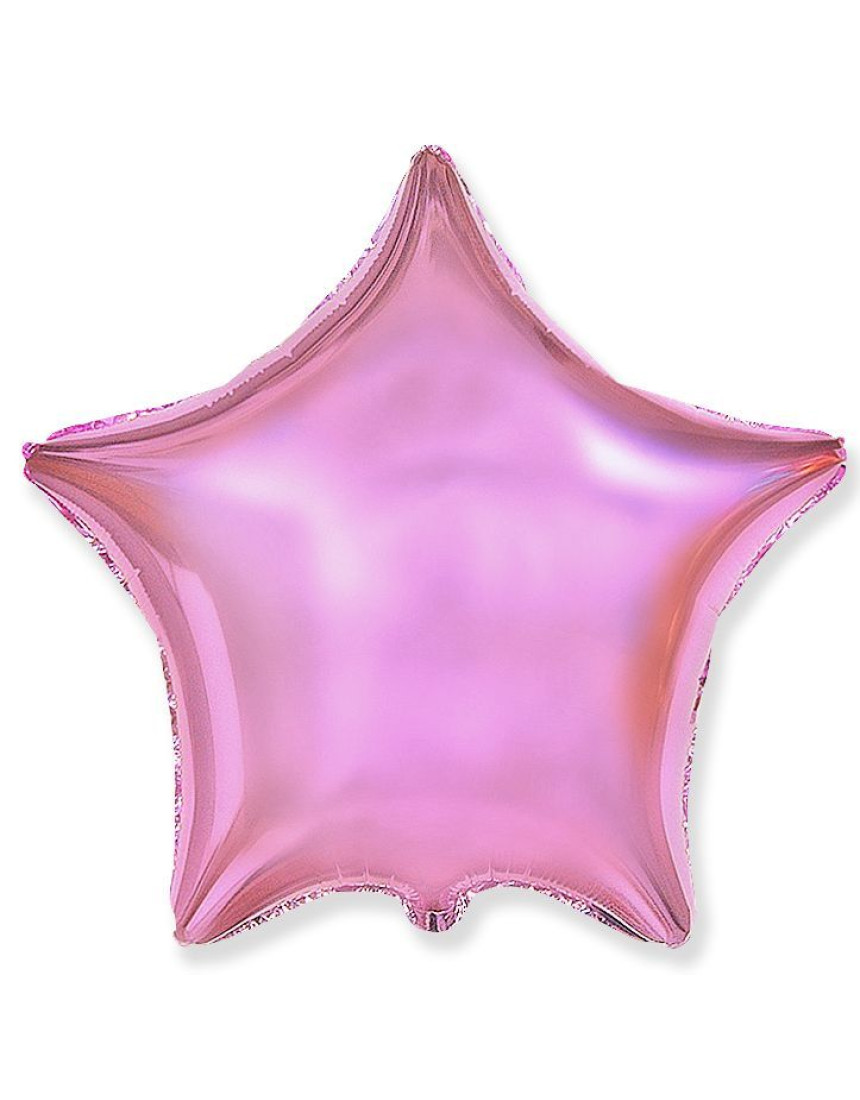 Шар ЗВЕЗДА светло-розовый Шар ЗВЕЗДА светло-розовый