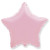 Шар ЗВЕЗДА розовый
