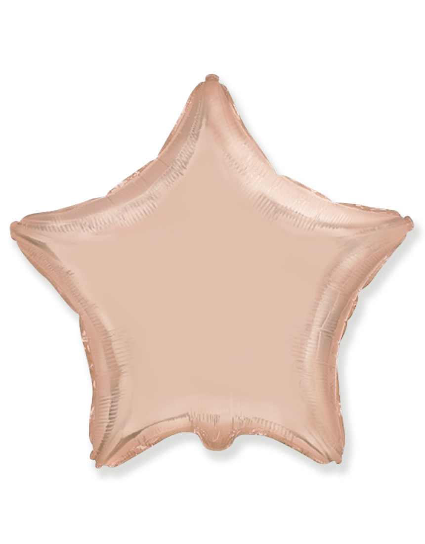 Шар ЗВЕЗДА розовое золото Шар ЗВЕЗДА розовое золото