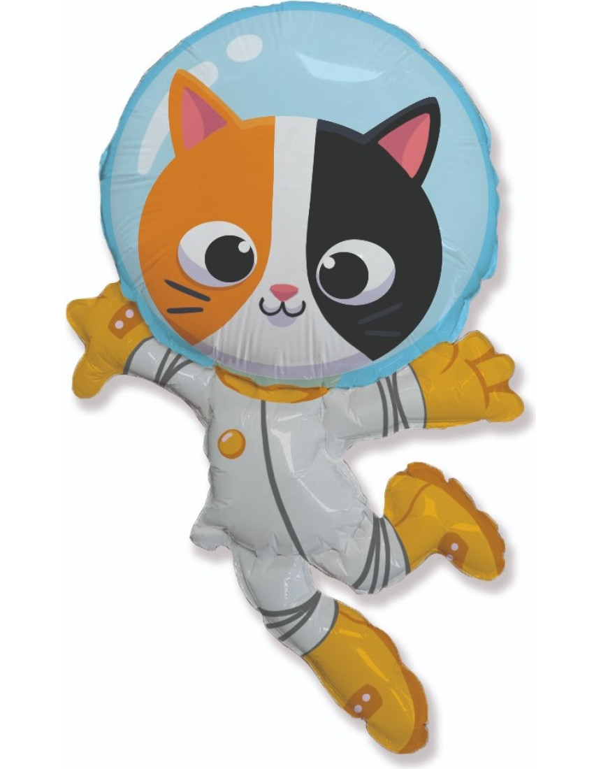 Шар КОСМОНАВТ котёнок Шар КОСМОНАВТ котёнок