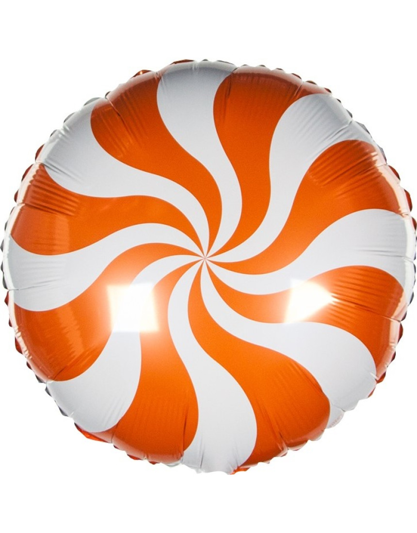 Шар КРУГ леденец оранжевый Шар КРУГ леденец оранжевый