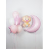КОМПОЗИЦИЯ из шаров, розовый – Баю-баюшки