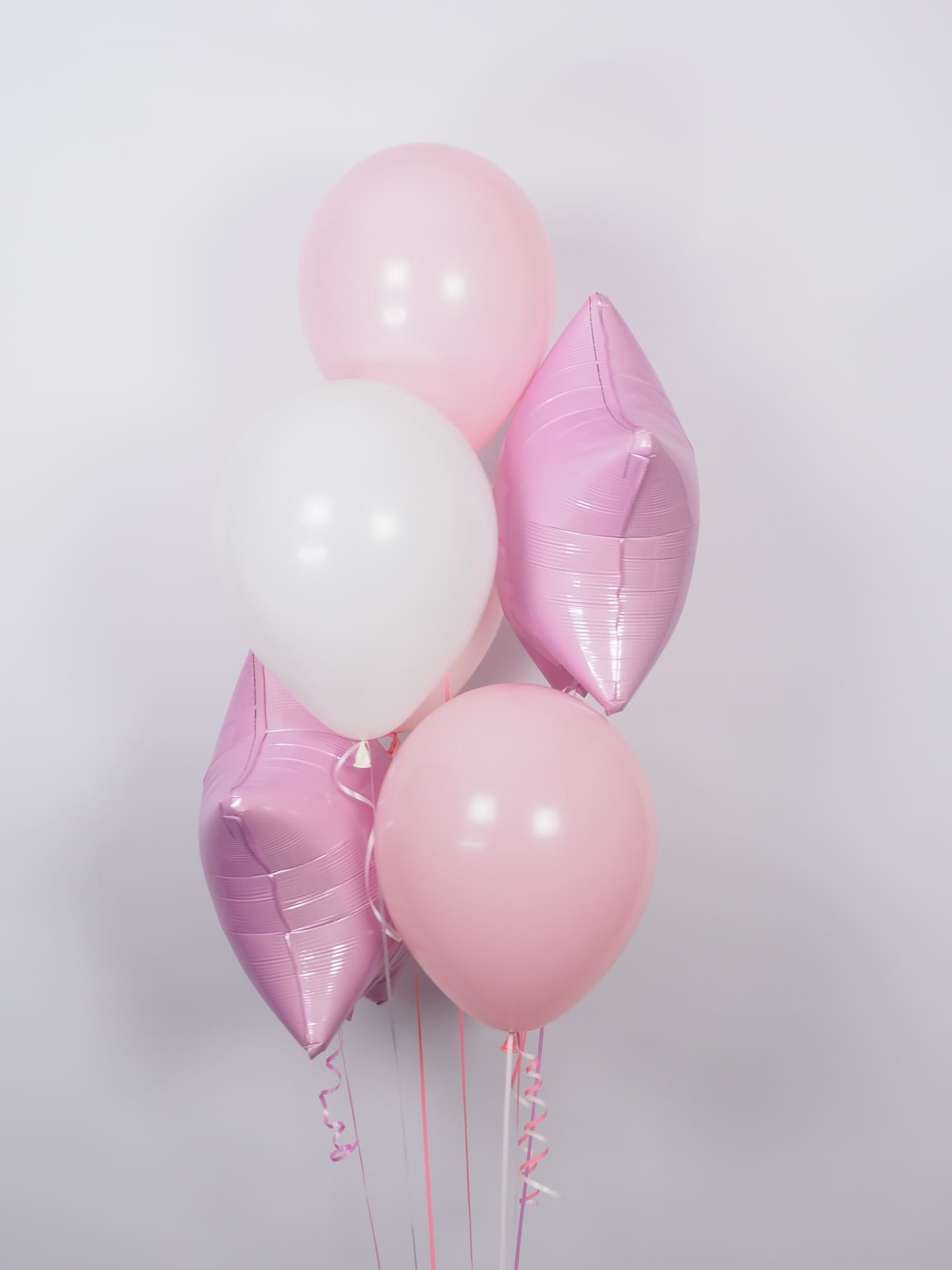 КОМПОЗИЦИЯ из шаров, розовый – Баю-баюшки