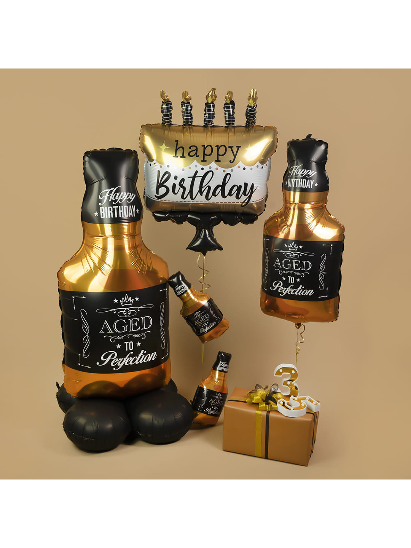 Шар бутылка виски – 79 см